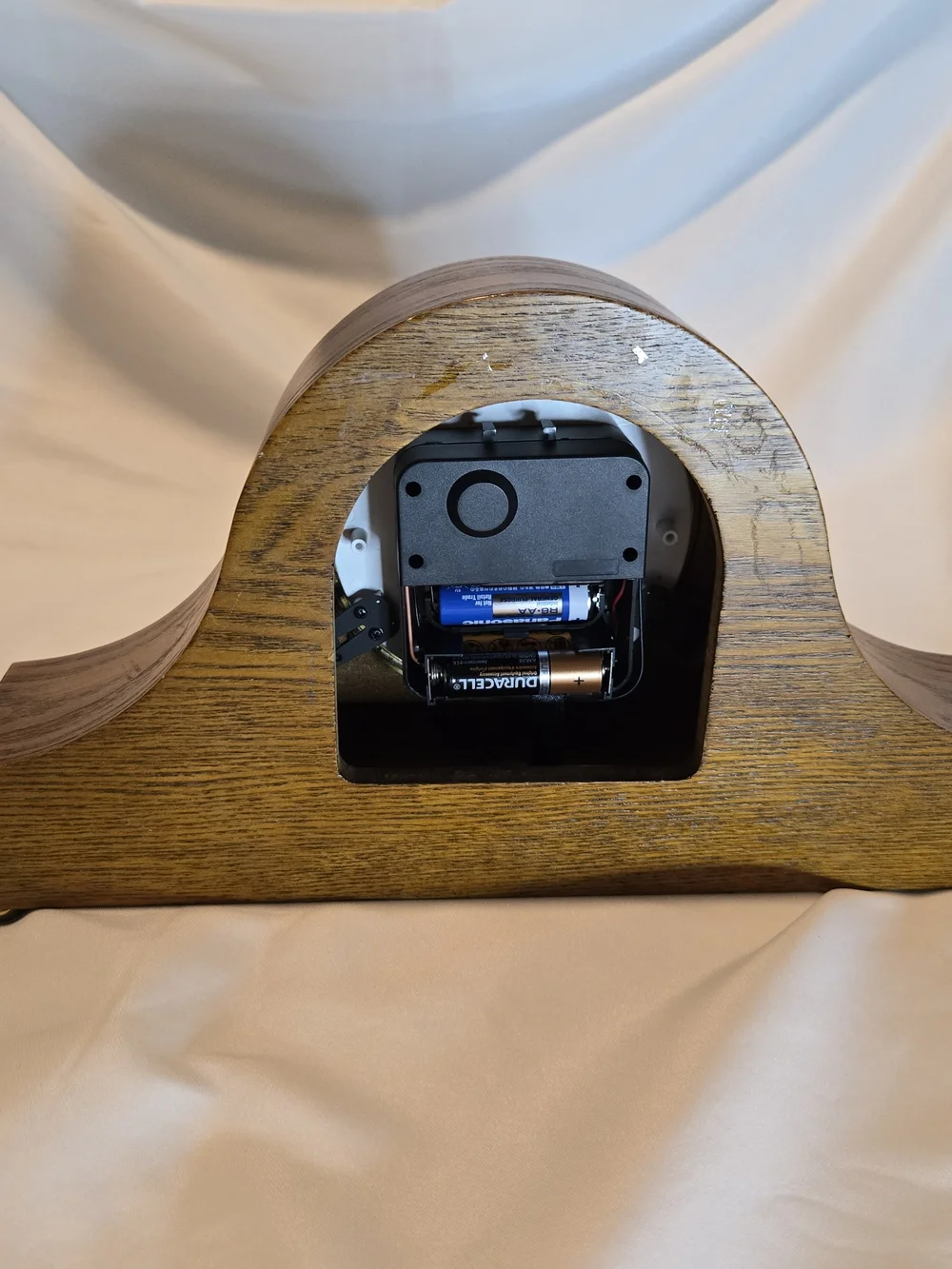 Seth Thomas Westminster Wooden Case Mantel Clock Roman Numerals * Keeps Time